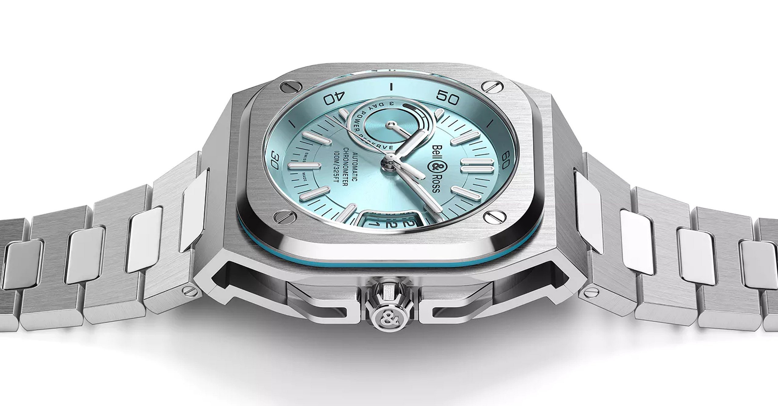 Bell & Ross Ice Blue Steel