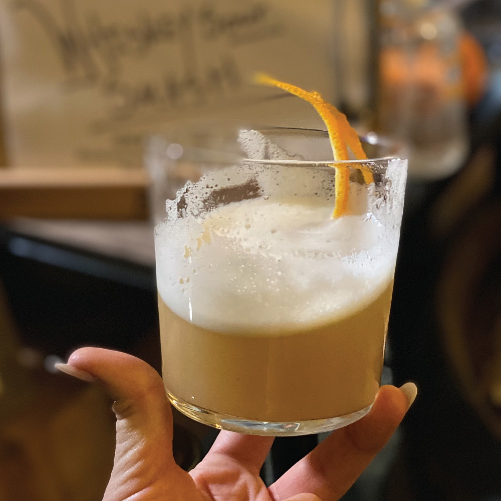 “Whiskey Sour Smash” Fish House Punch