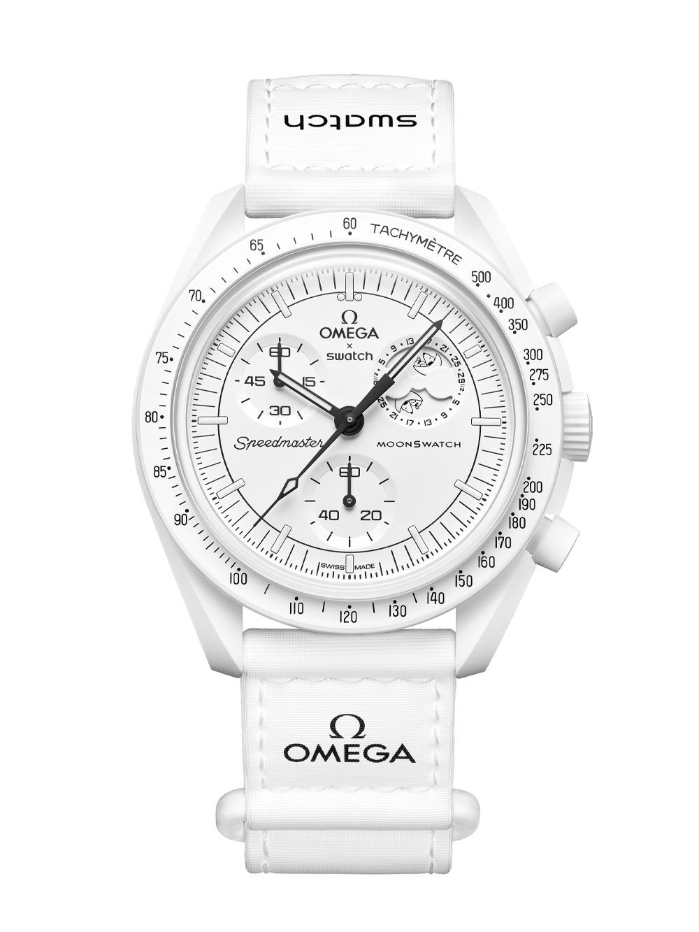 Omega x Swatch Debut Limited-Edition 'Snoopy' MoonSwatch - Maxim Omega x Swatch Debut Limited-Edition 'Snoopy' MoonSwatch - Maxim