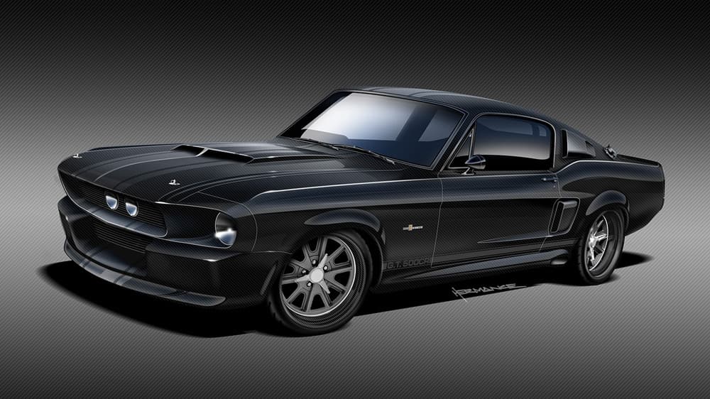 Classic Recreations Carbon Fiber Shelby GT500