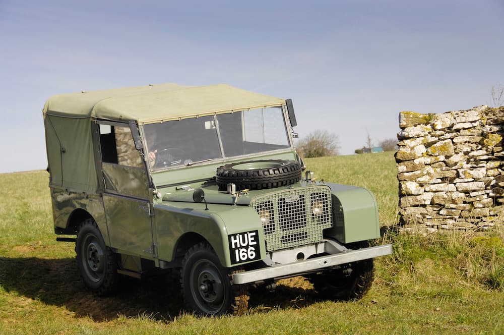 1948 Land Rover Defender Series I - This is Land Rover's first pre-production vehicle.