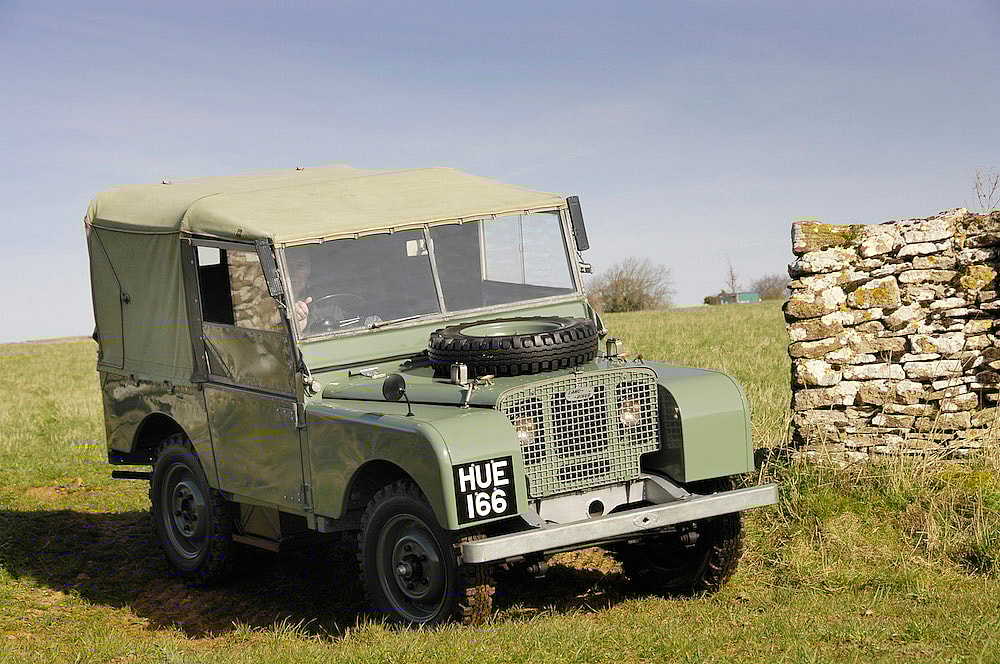 1948 Land Rover Defender Series I 1948 Land Rover Defender Series I - This is Land Rover's first pre-production vehicle.