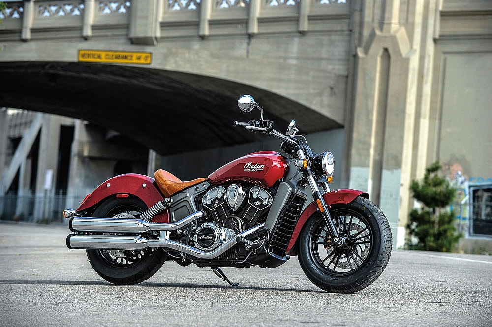 We Rode the Indian Scout, a Handsome Cruiser that Demands Respect placeholder caption