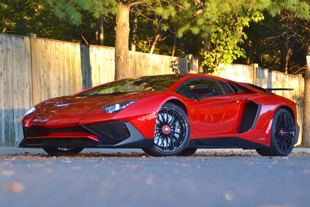 I Burned Up The Track In An Amazing Lamborghini Aventador Superveloce