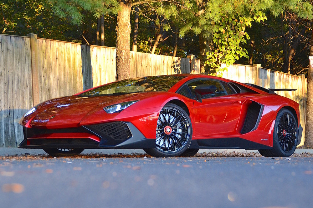 I Burned Up The Track In An Amazing Lamborghini Aventador Superveloce