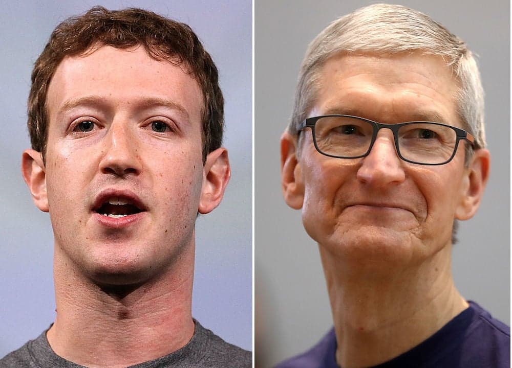 cook zuckerberg
