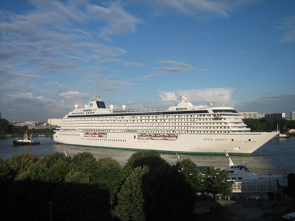 Crystal Serenity Titanic arctic