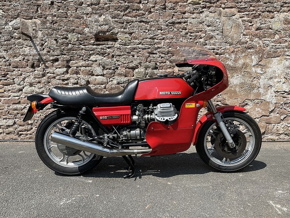 Richard Hammond 1977 Moto Guzzi Le Mans MK1