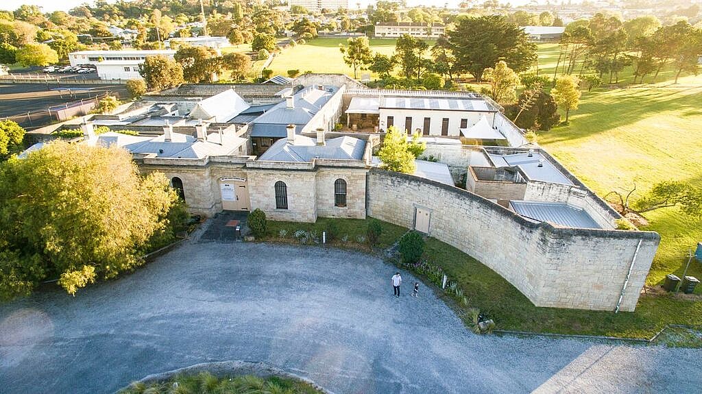 Old Mount Gambier Gaol - Aerial Exterior