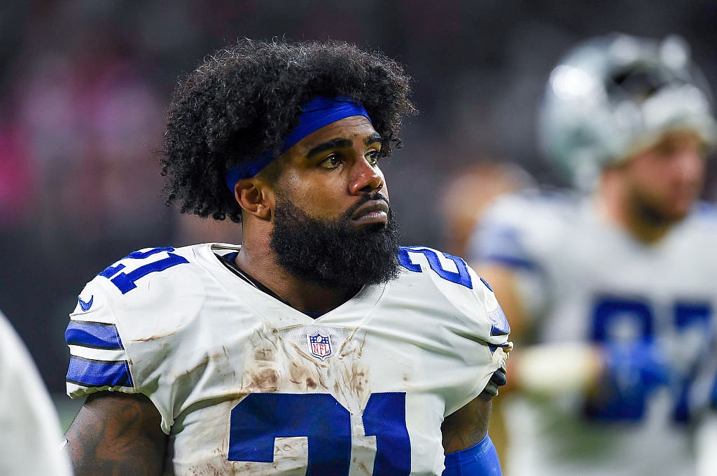 ezekiel-elliott-GettyImages-1048024008 Ezekiel Elliot, Dallas Cowboys Running Back