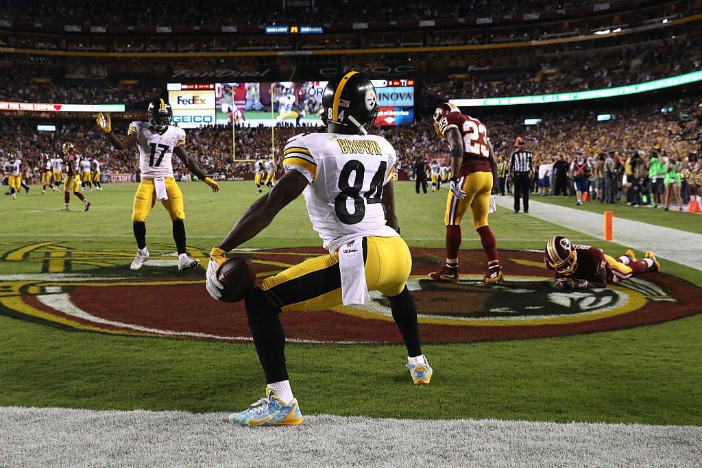 antonio brown twerk getty