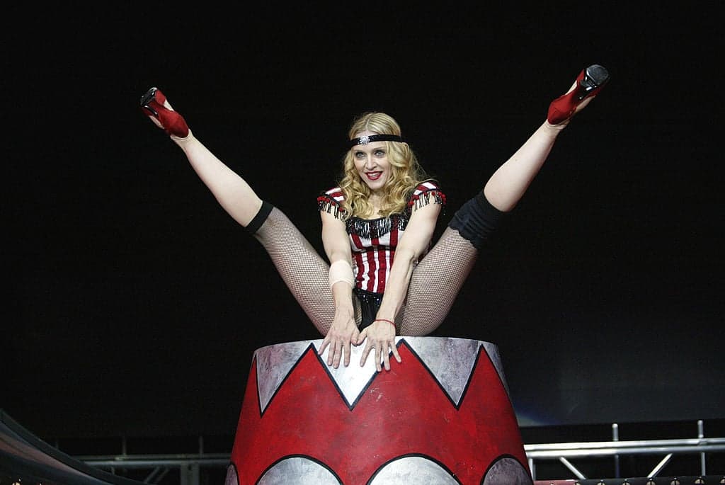 GettyImages-50964558.jpg Madonna being Madonna (Photo: Getty images)