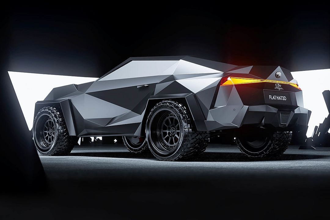 Flat Hat 3D Toyota Cyber Supra (2)