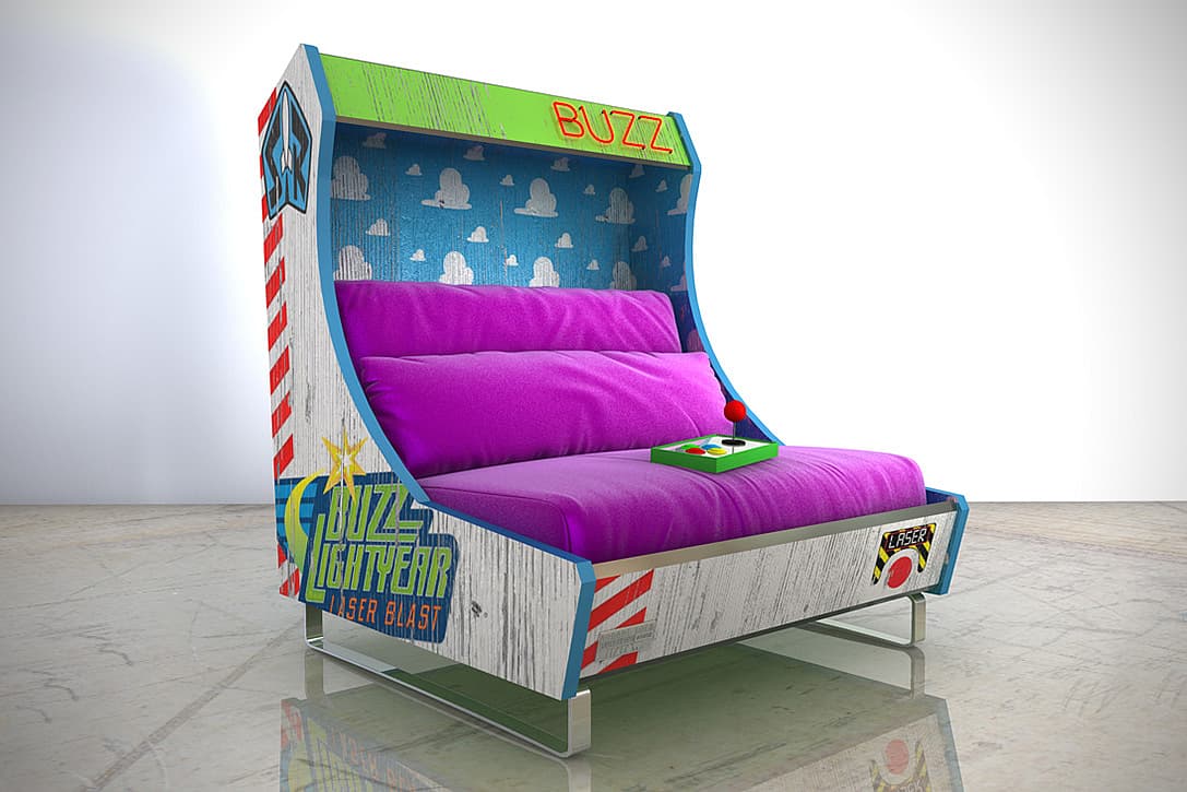 Arcade-Sofa-05 Buzz lightyear
