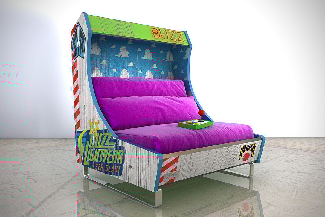 Arcade-Sofa-05 Buzz lightyear