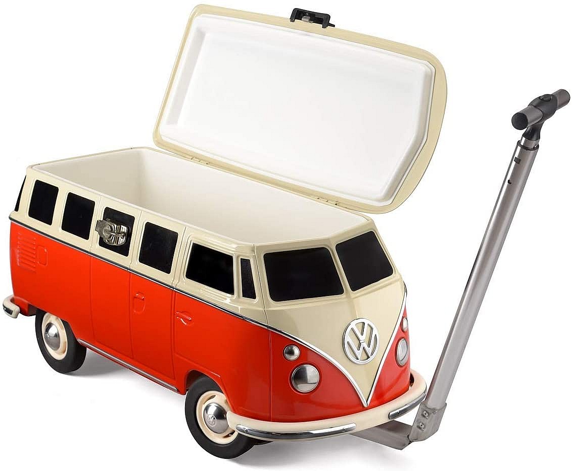 Plaque métal Combi Volkswagen T1 Bulli carte postale rétro vintage