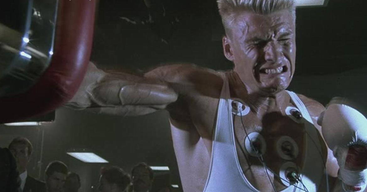 Ivan Drago (Dolph Lundgren) in Rocky IV