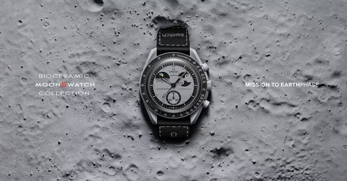 Omega x Swatch Return With 'Mission to Earthphase