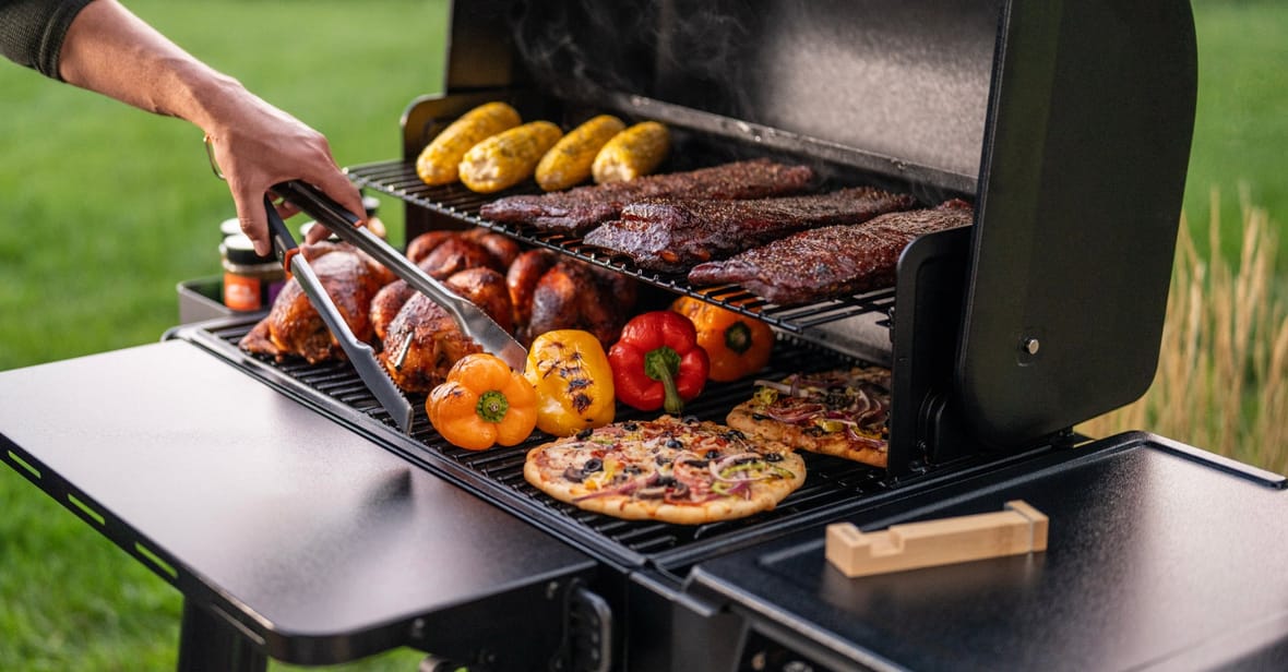 Pellet Smoker Grill Mats Compatible With Traeger Grills Woodridge