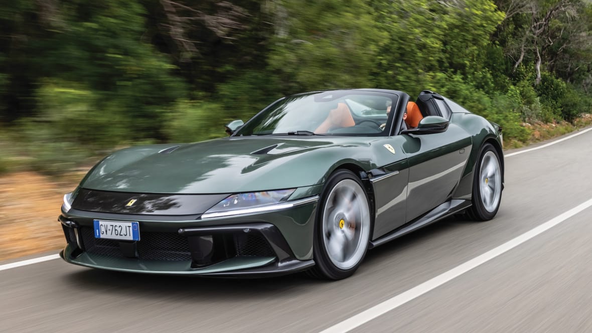 The Ferrari 12Cilindri Spider Is A V12-Powered Masterpiece Designed For Automotive Purists