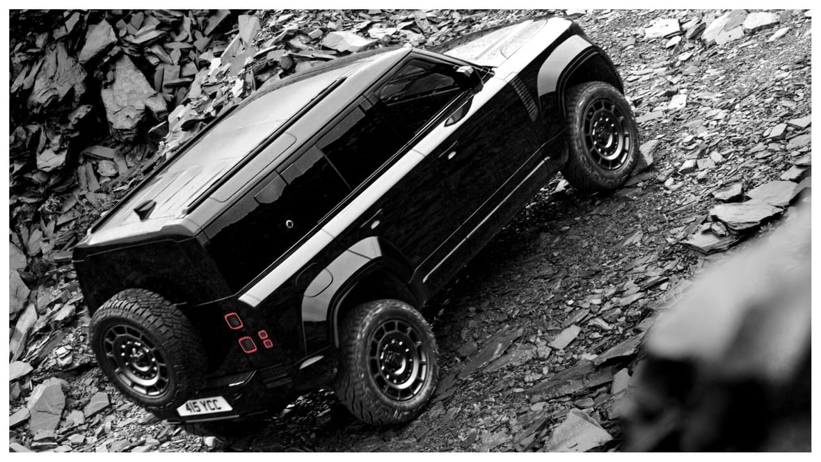 Land Rover Defender Channels Rock Star Energy With Octa Black SUV & Oasis Live ’25 Partnership