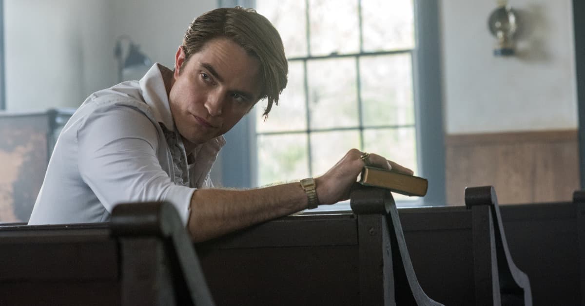 the devil all the time robert pattinson promo