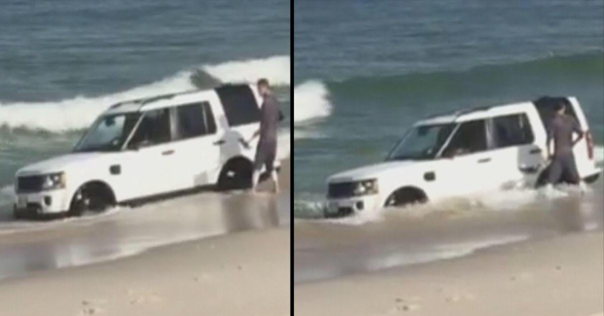 sinking SUV promo