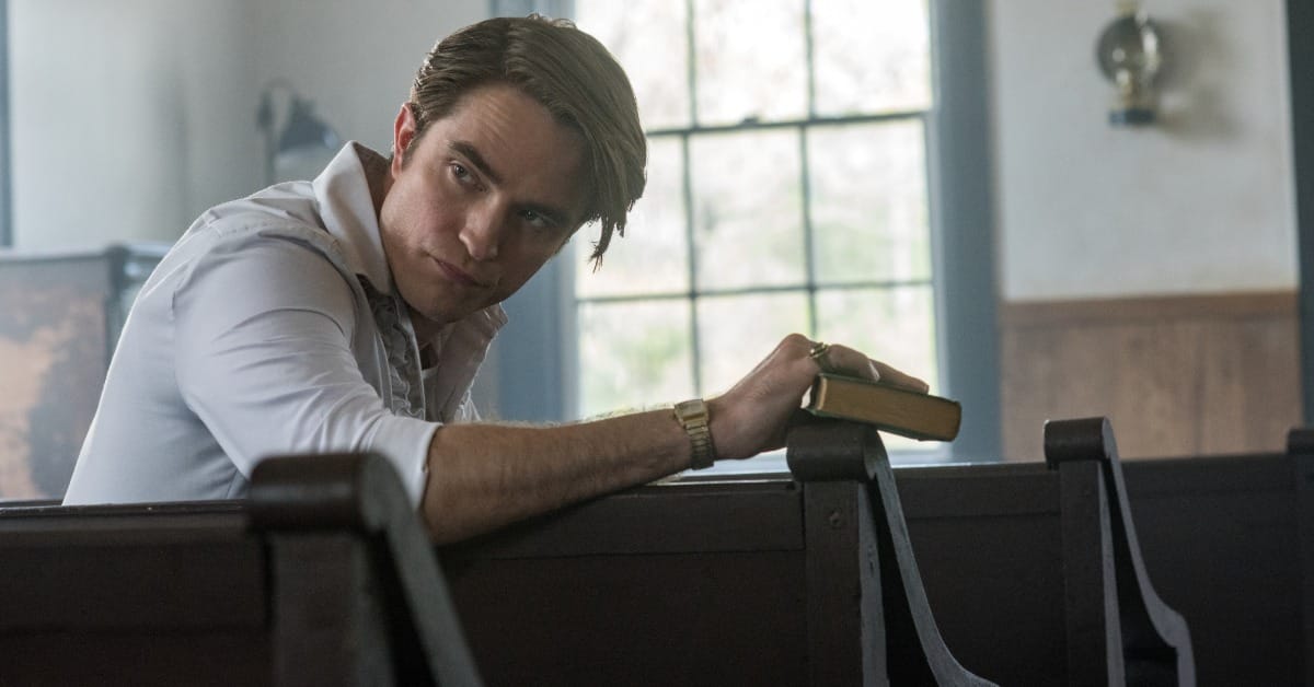 the devil all the time robert pattinson promo