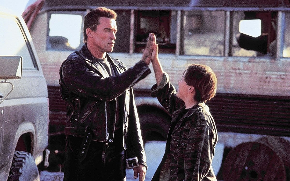 high five