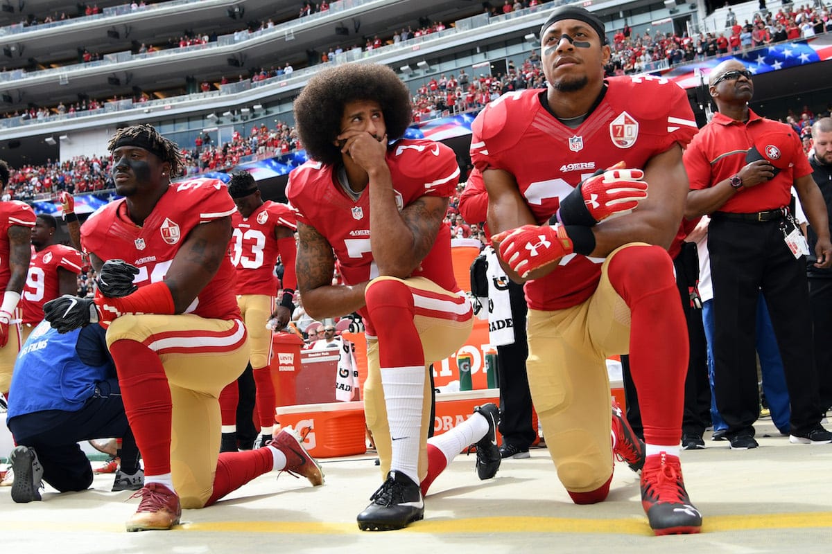 kneeling kaepernick