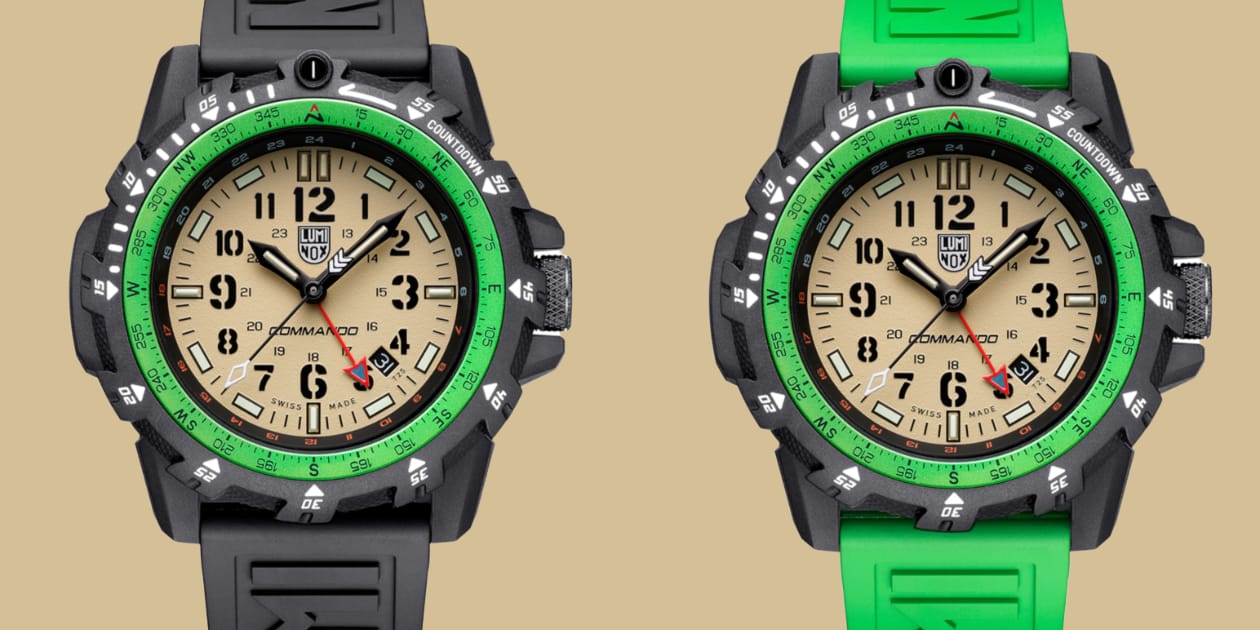 Luminox Adds Neon-Green 'Raider' Models to Commando Tactical Luminox Adds Neon-Green 'Raider' Models to Commando Tactical