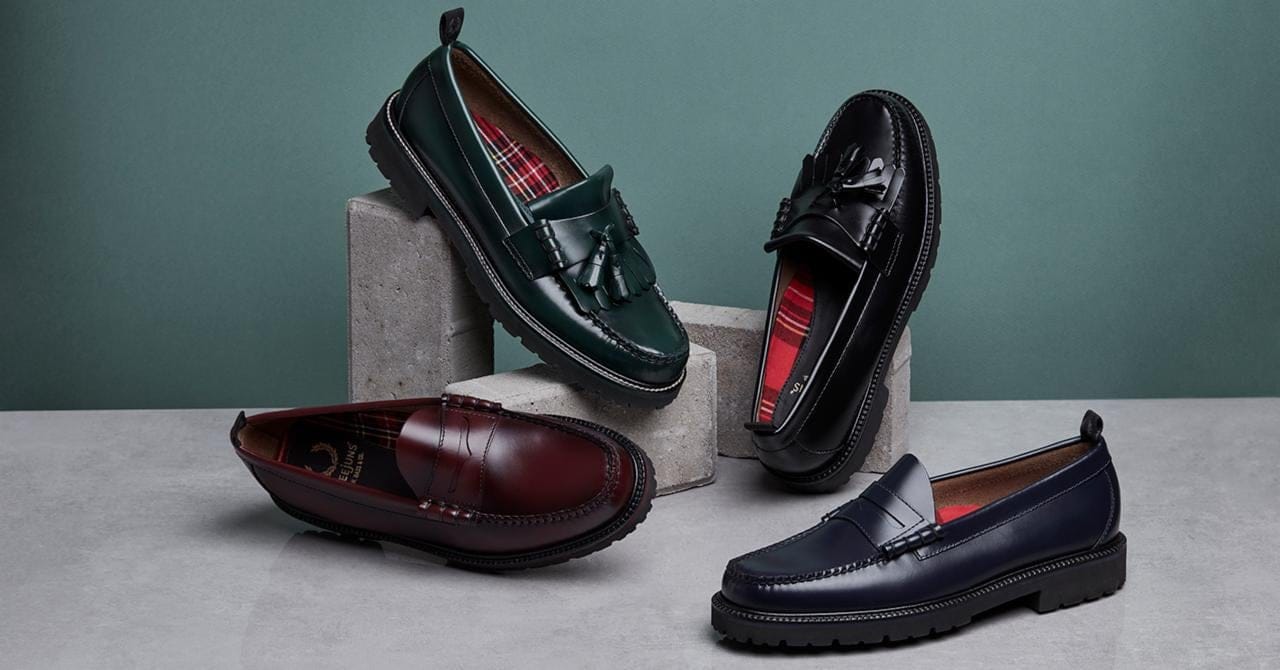 福袋セール G.H. Bass and Fred Perry Launch Punk-Meets-Prep Penny 靴