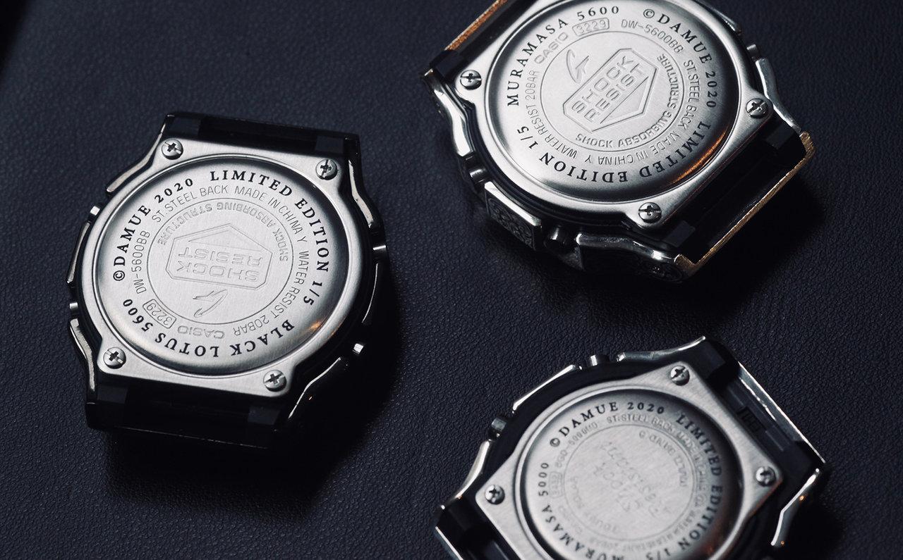 These Striking G-Shock Watches Are Made of Intricately-Engraved