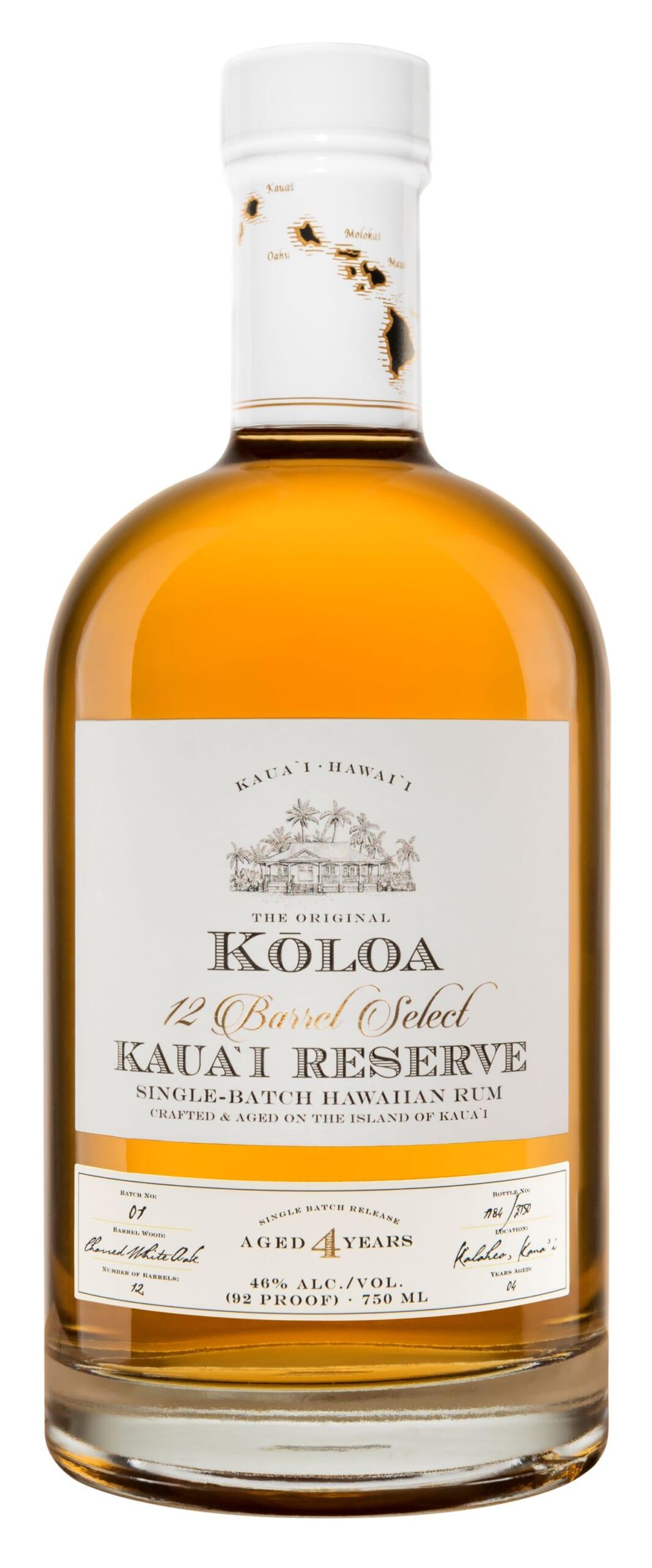 Koloa Kauaí Four-Year Aged Reserve Rum