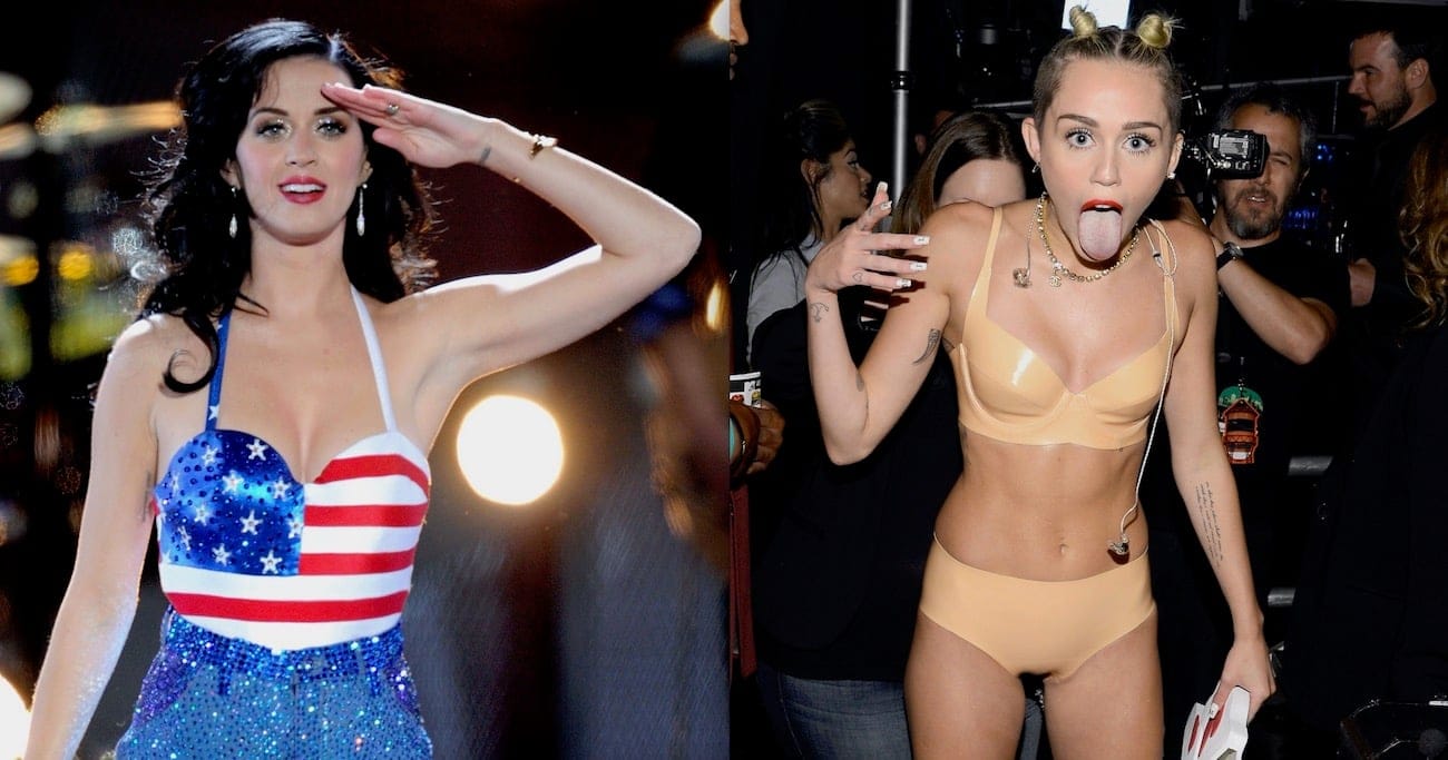 katy-perry-mily-cyrus-kissed