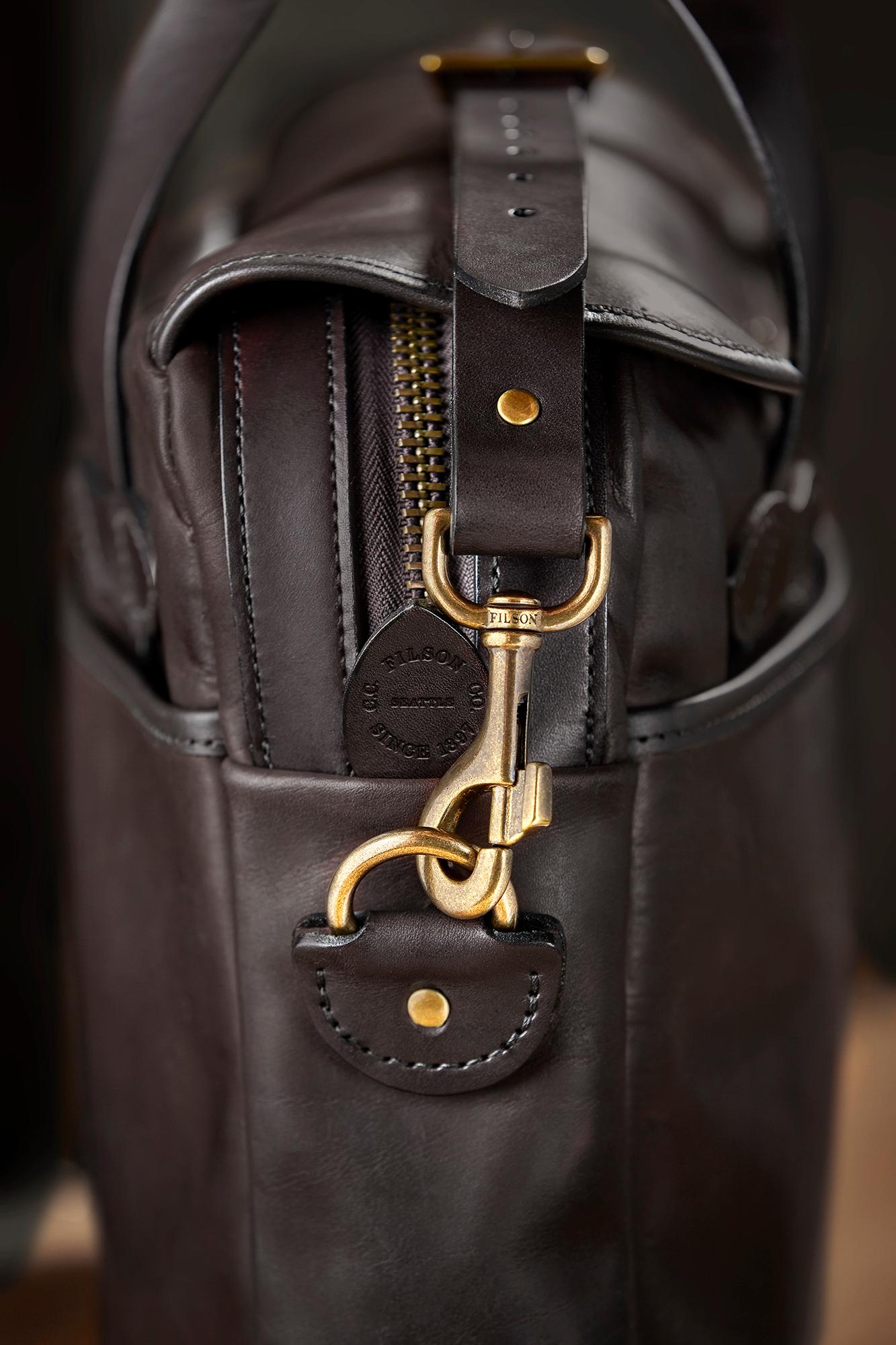 Filson's Weatherproof Collection Original Briefcase (details) $750 .jpg