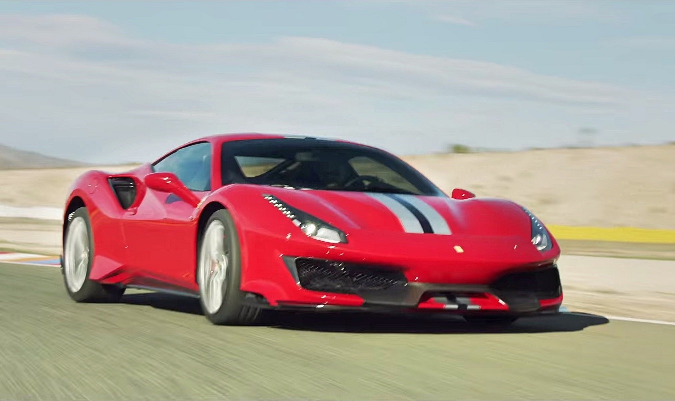 Ferrari 488 Pista red10