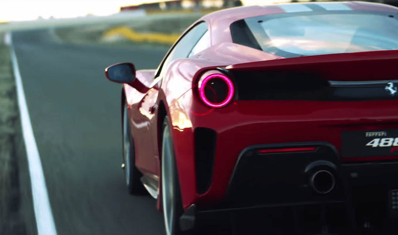 Ferrari 488 Pista red5