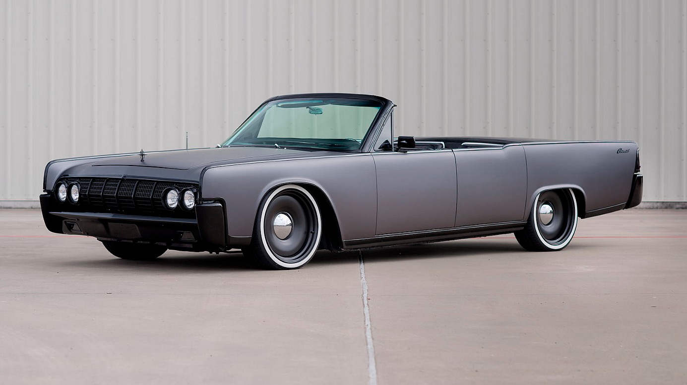 This Customized '64 Lincoln Continental Convertible Is the