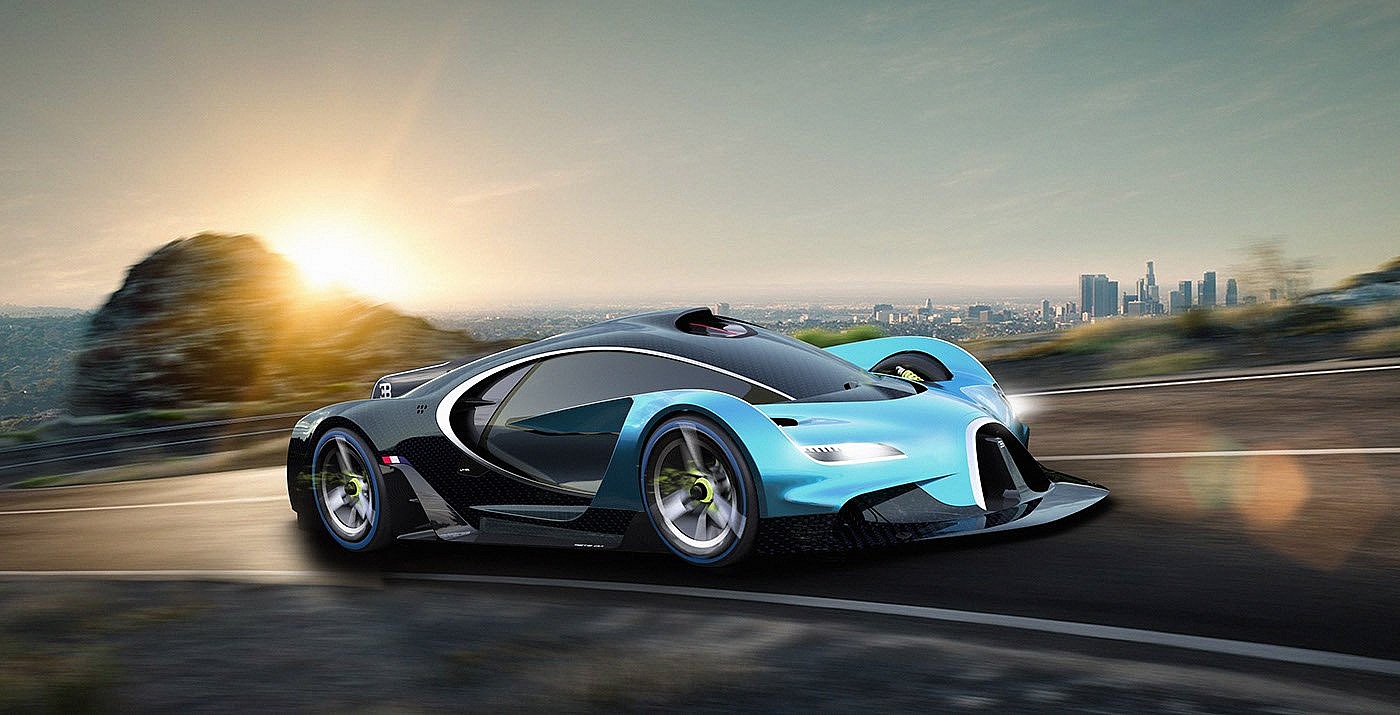 Bugatti Chiron Race Concept