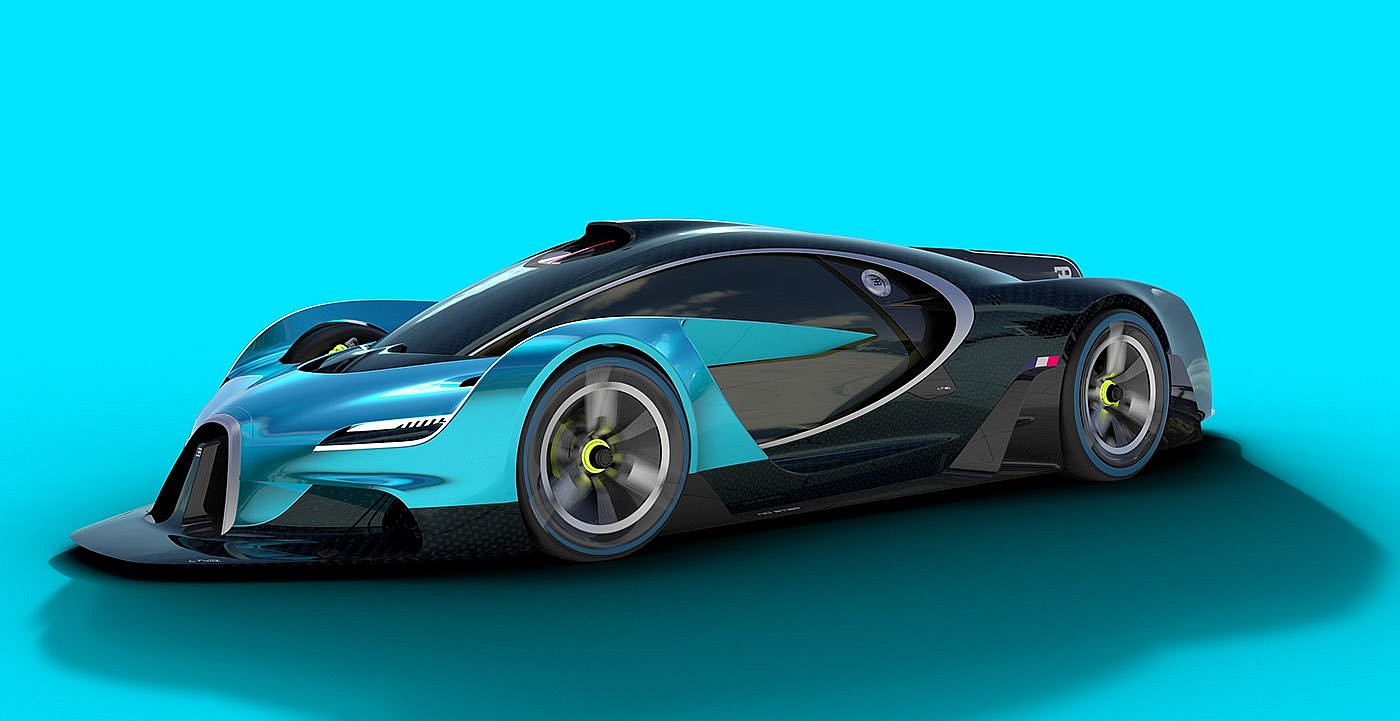 Bugatti Chiron Race Concept 3