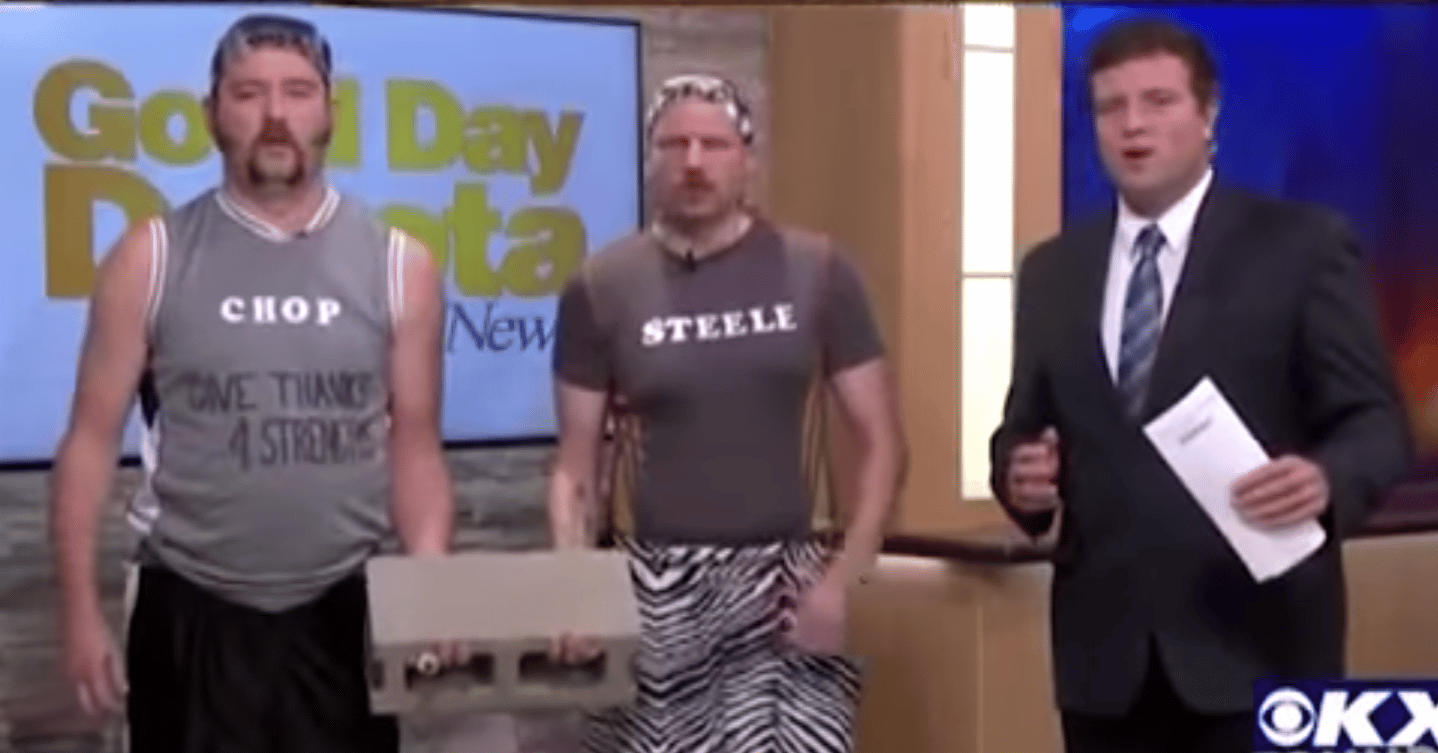 Comedians Trick Morning Show
