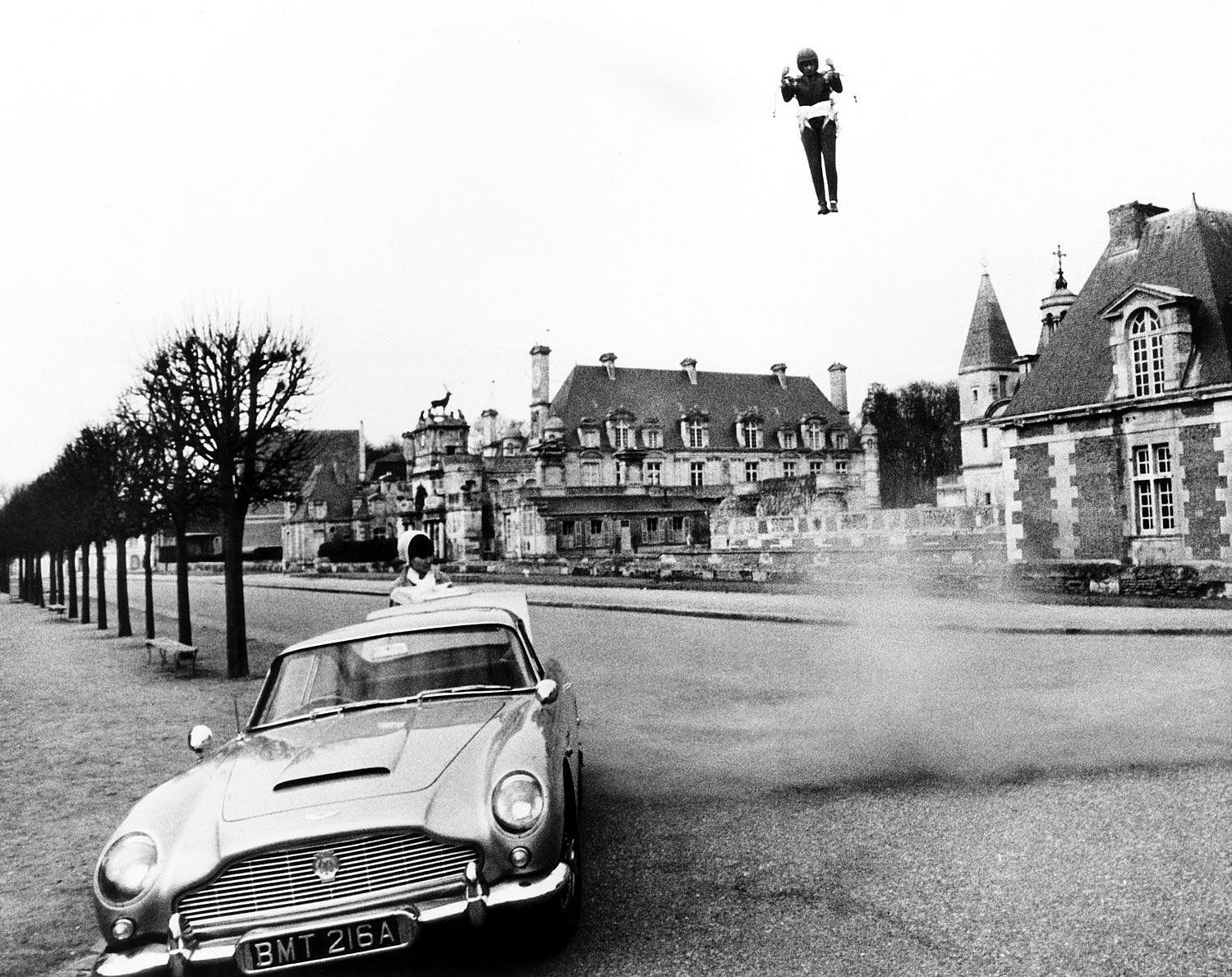 Thunderball (1965) – Aston Martin DB5 Thunderball (1965) – Aston Martin DB5 - The Driver: Goldfinger was a huge success, and Connery was soon back in Pinewood Studios to film quick follow-up. Still stellar, though.The Car: Aston Martin began calling the DB5 “The most famous car in the world,” and Bond could hardly afford to be seen in anything less.The Evolutionary Leap: Not much—it’s hard to improve on Sean Connery in a growling DB5 with a 4-liter, Weber-carbed inline-six.