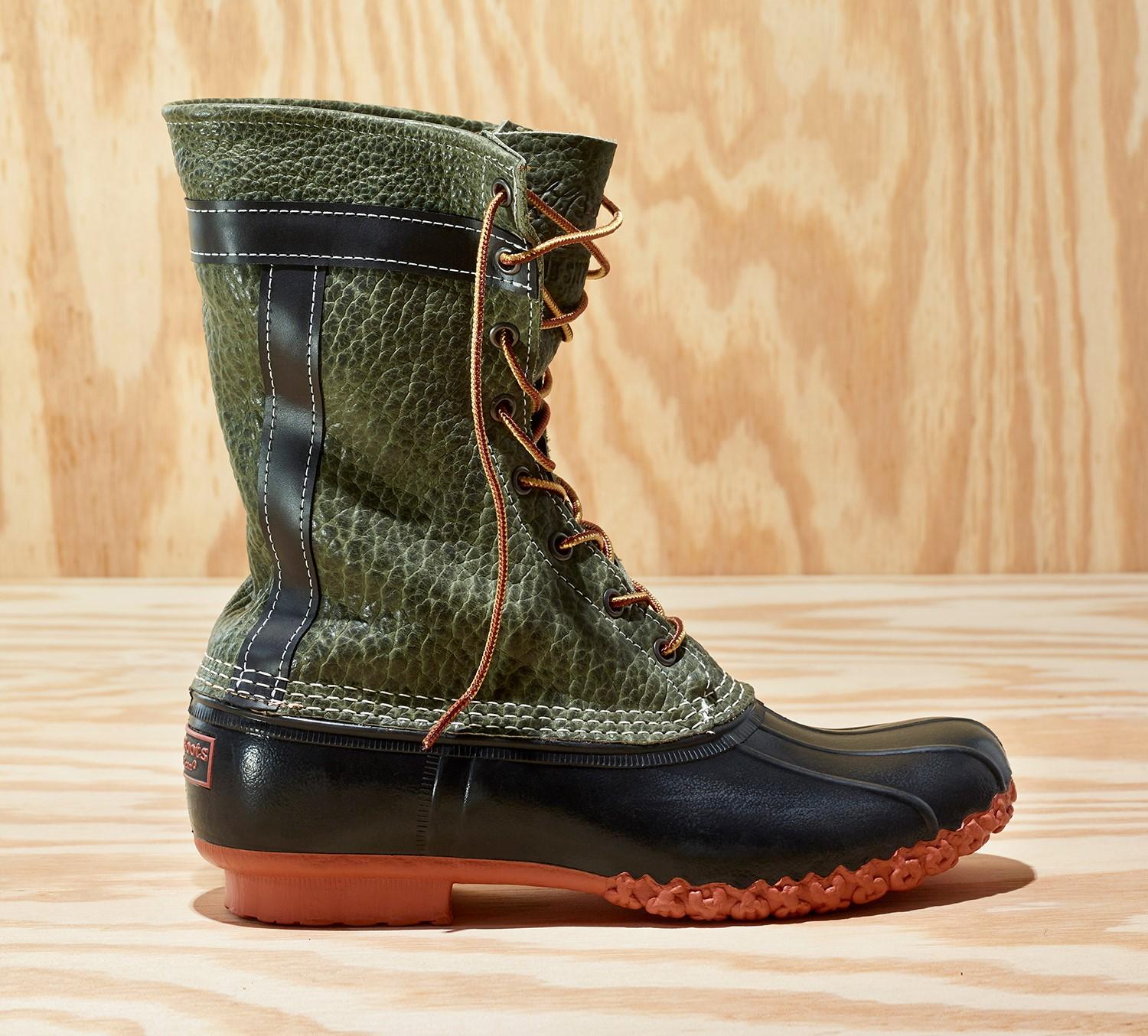 L.L. Bean x Todd Snyder Chocolate Bison Boots