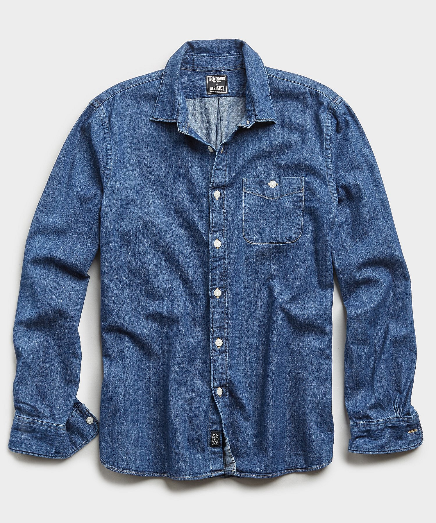 Todd Snyder Indigo Denim Shirt