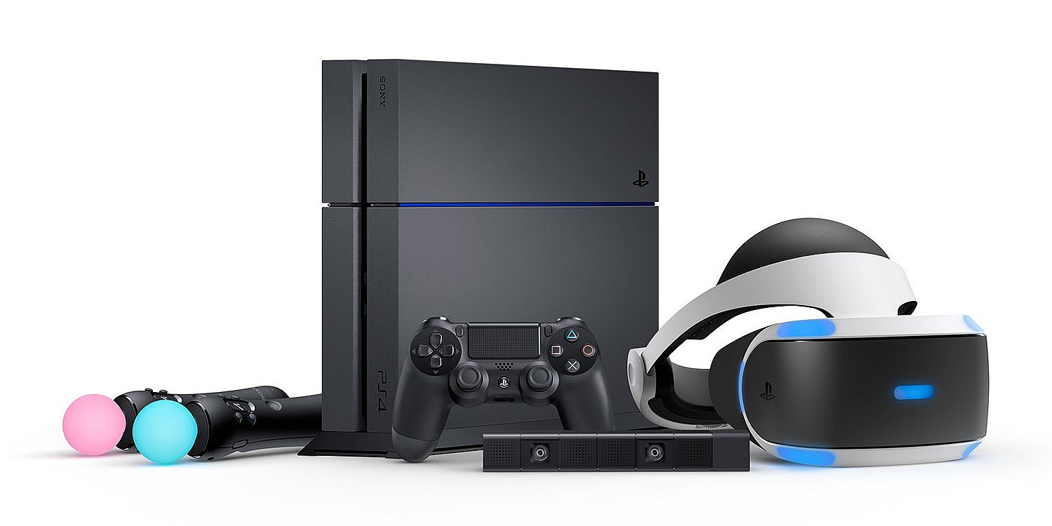 Move motion controllers and a Camera round out the VR family (Photo: Sony Computer Entertainment)