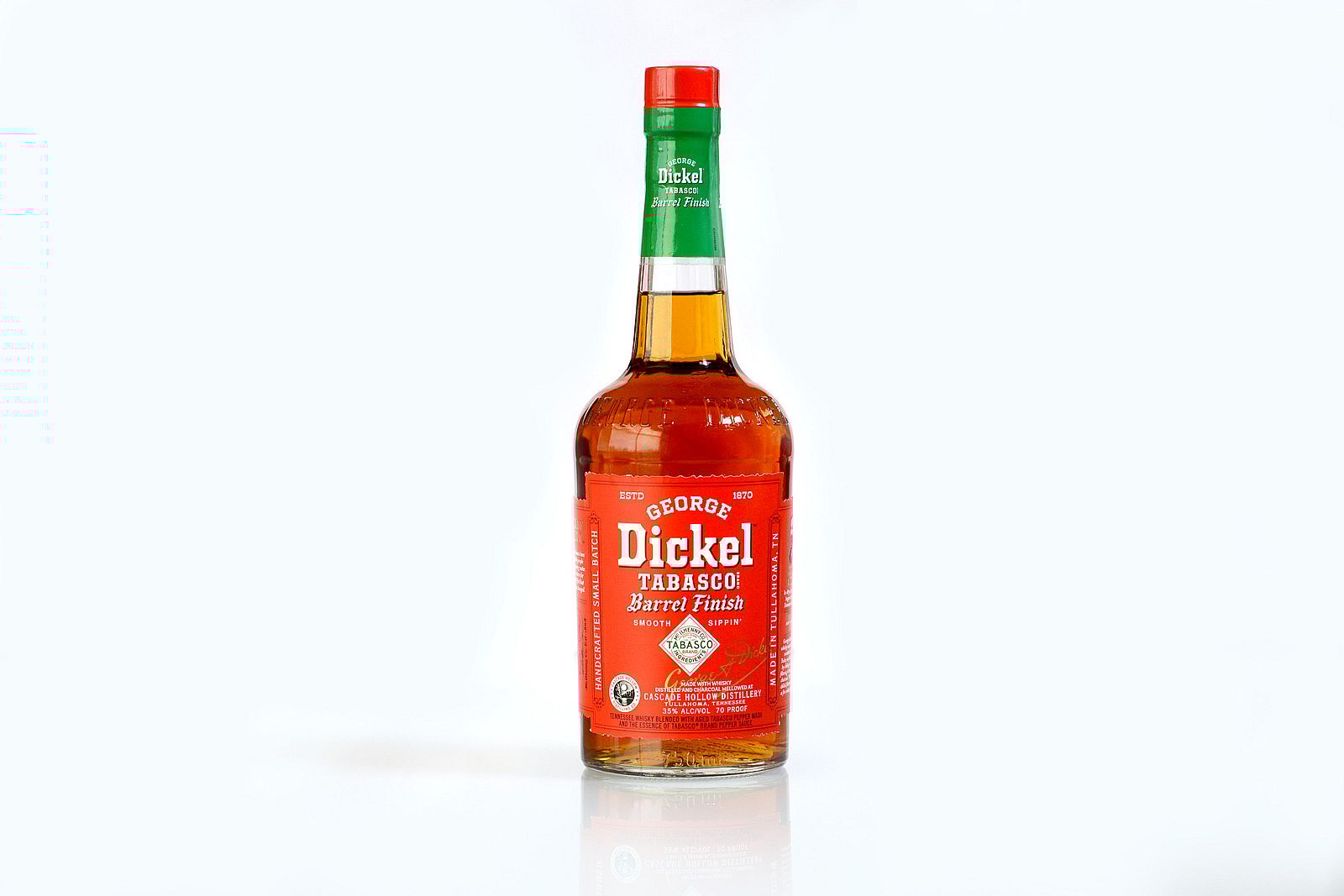 George Dickel Tabasco Sauce Whiskey