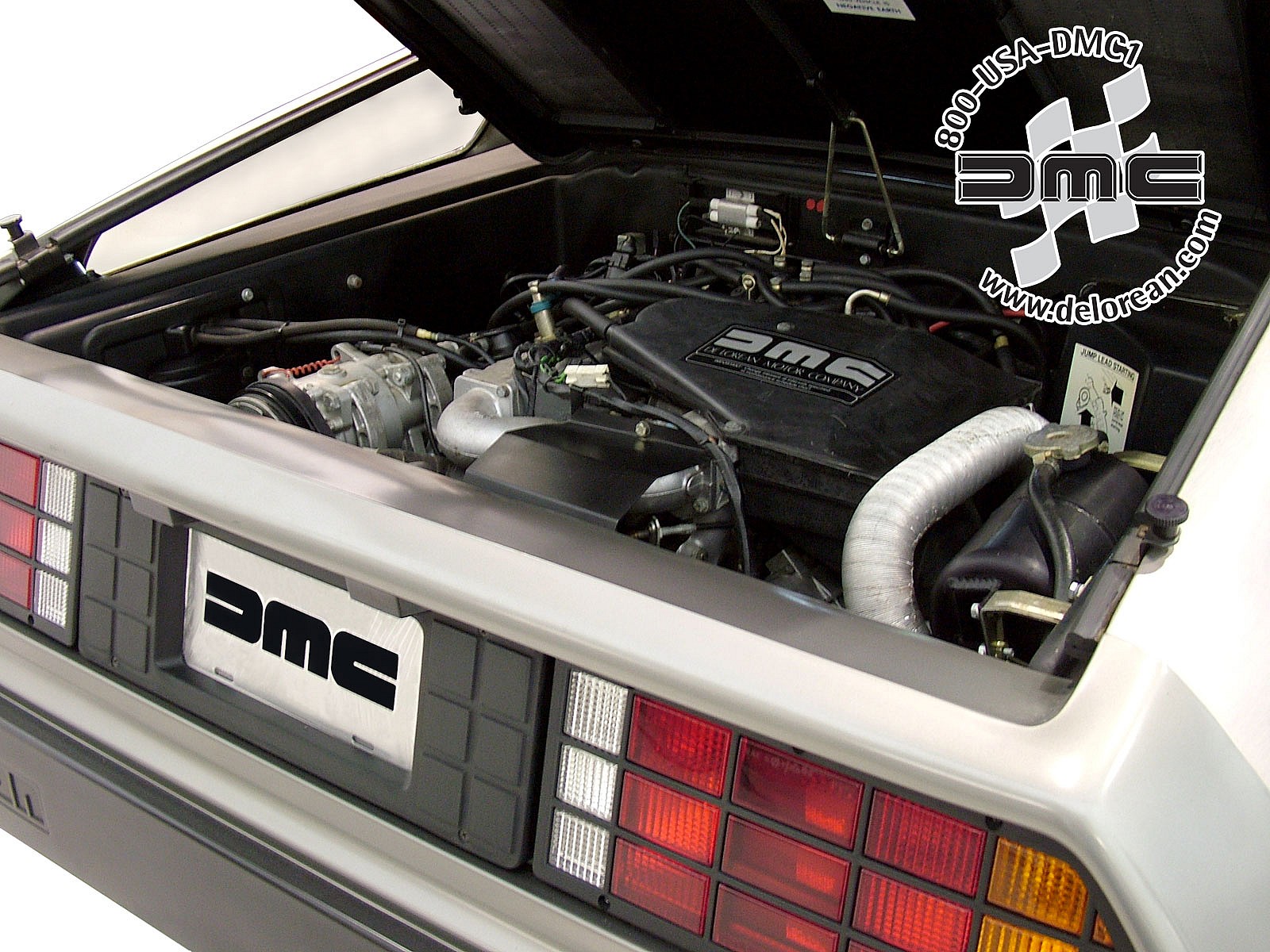DeLorean Engine.jpg Source: DeLorean Motor Co.