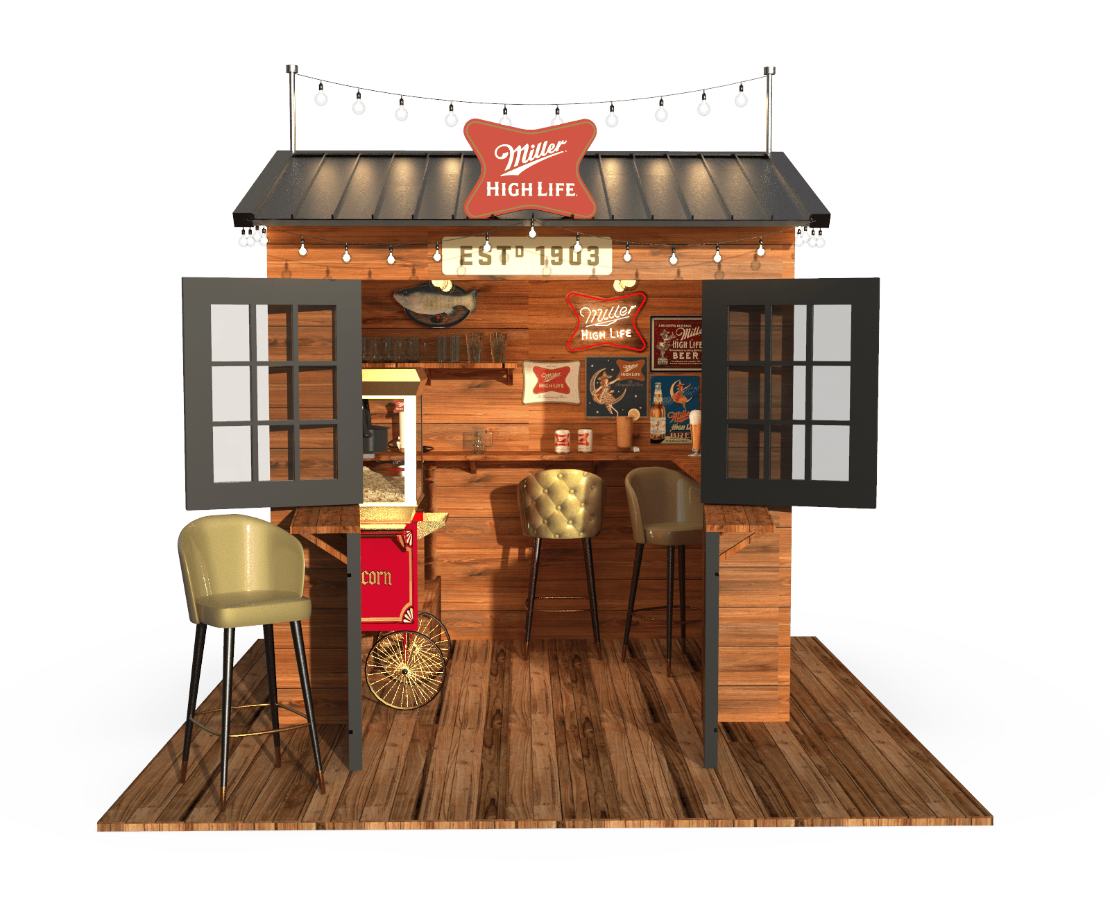 Miller High Life Backyard Bar (2)