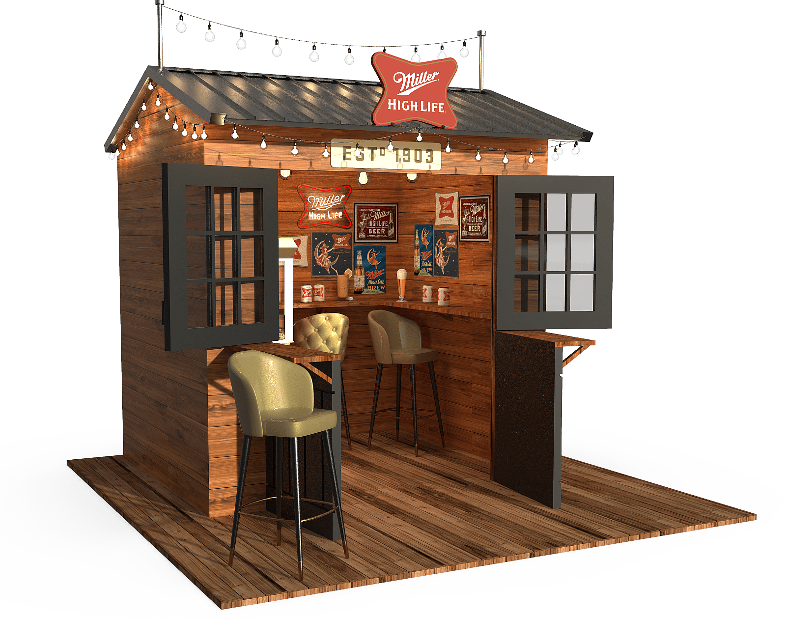 Miller High Life Backyard Bar (1)